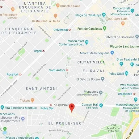 Modern Al Carrer Blai, Poble Sec Apartment *